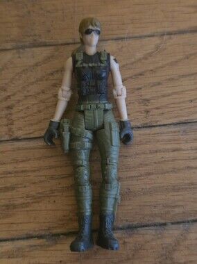 Chap Mei S1 Sentinel 1 Female Army Military Soldier 4" Tall Toy Action Figure